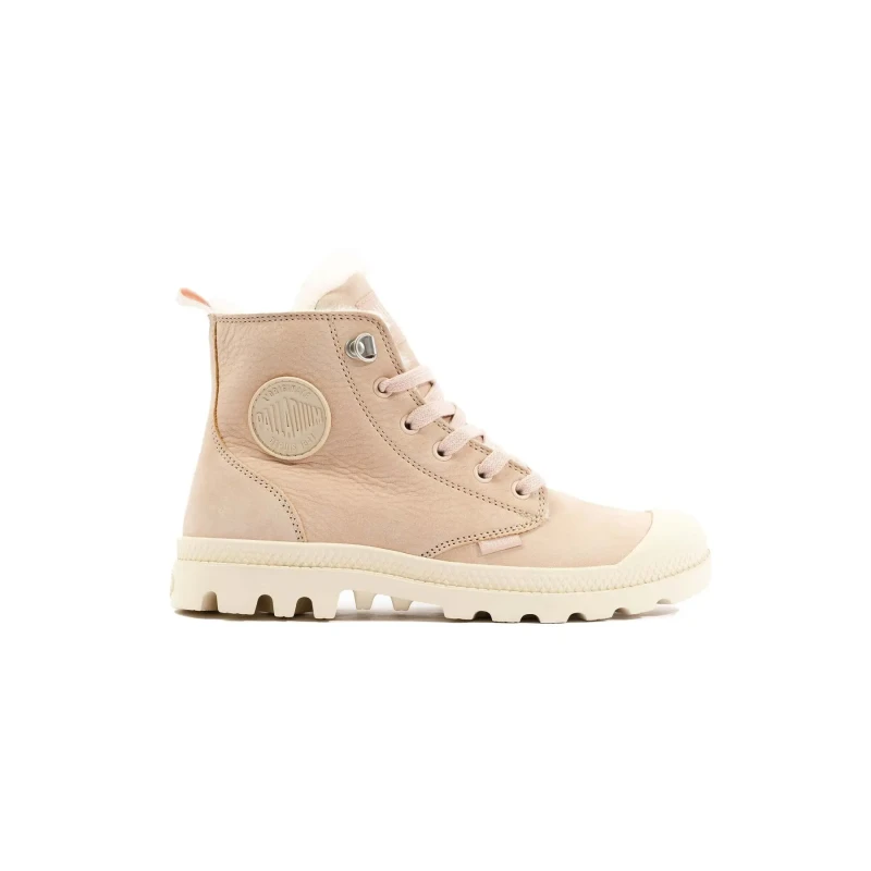 Image of Palladium Womens boots Palladium Pampa Hi Zip Wl Beige Female 39