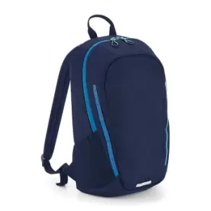 image of BagBase Urban Trail Backpack (french Navy/Sapphire Blue)