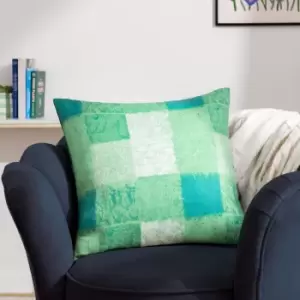 image of Alma Cushion Green / 50 x 50cm / Polyester Filled