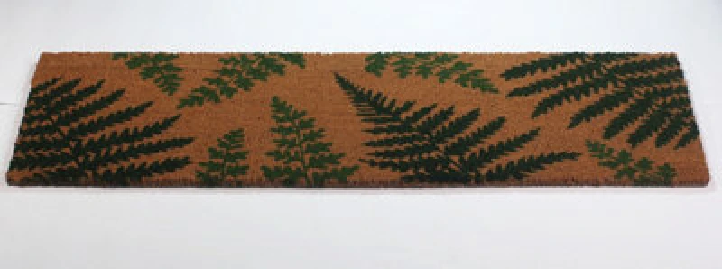 Image of Rhs Fern Runner Door Mat Latex Backed 40 X 120Cm