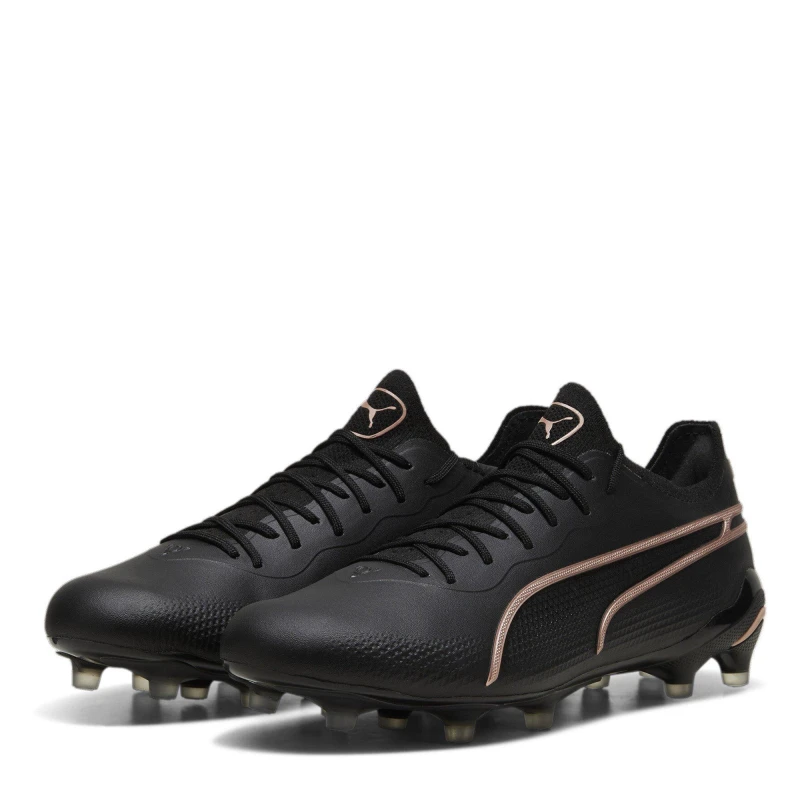 Image of Puma King Ultimate Firm Ground Football Boots Firm Ground Football Boots 6 (39) Black 20319642260