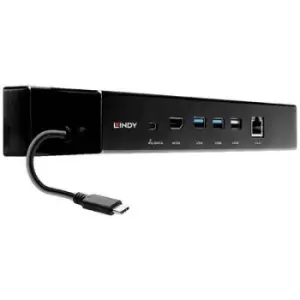 Image of LINDY 43319 USB-C mini docking station Compatible with: Universal USB-C powered