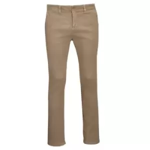 Image of SOLS Mens Jules Chino Trousers (28) (Chestnut)