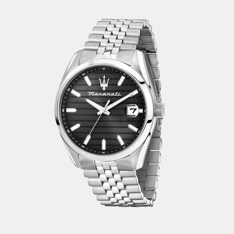 Image of Maserati Mens Attrazione Quartz Analogue Watch Black male One Size