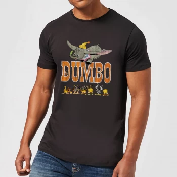 Image of Disney Dumbo The One The Only Mens T-Shirt - Black - 3XL - Black