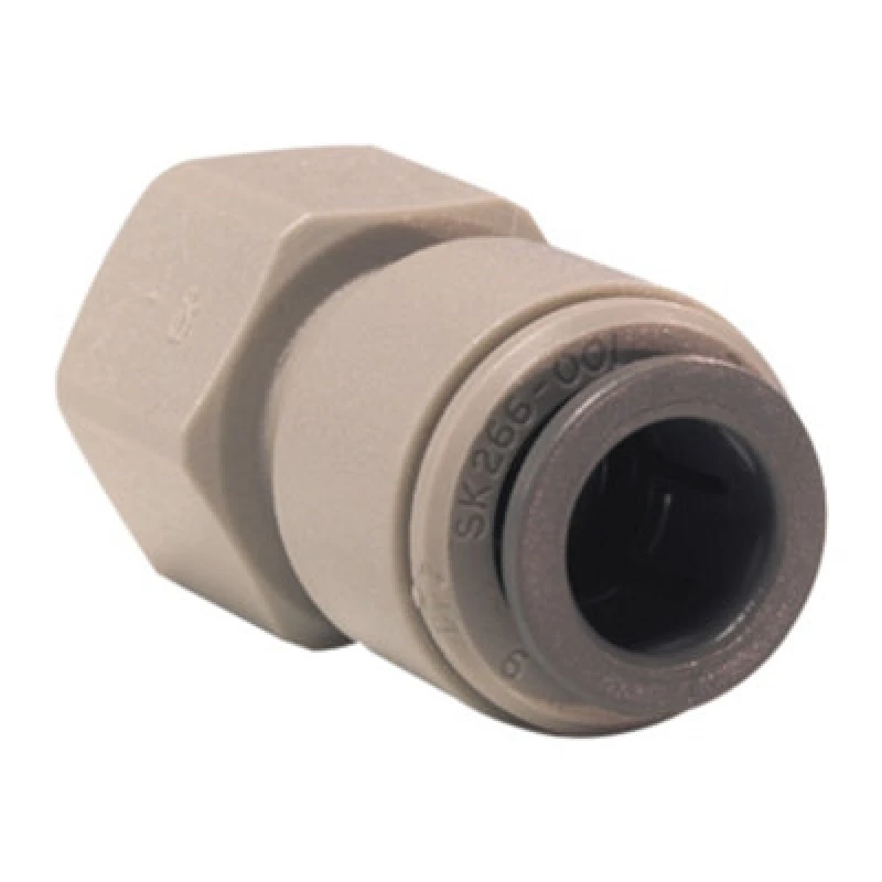 Image of John Guest 'Speedfit 12mm X 1/2' Female Adaptor BSP CM451214FS Beige