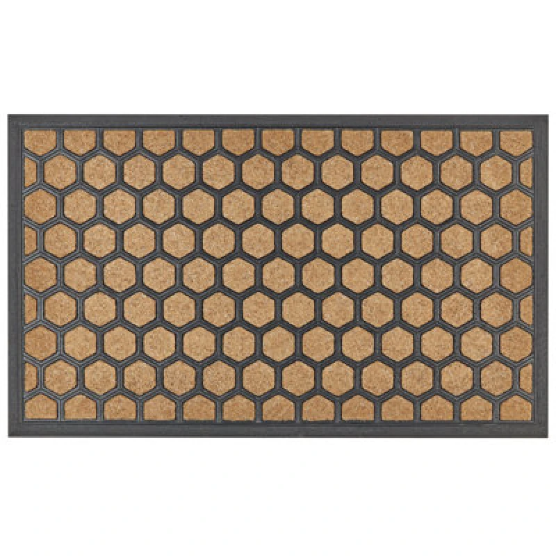 Image of Beliani Doormat Tandykul Natural 45 X 75 Cm