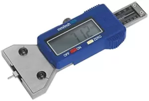 Image of Genuine SEALEY VS0565 Digital Tyre Tread Depth Gauge - Pin Tip