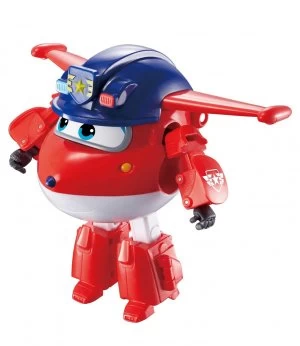Image of Super Wings Transforming Character Police Jett