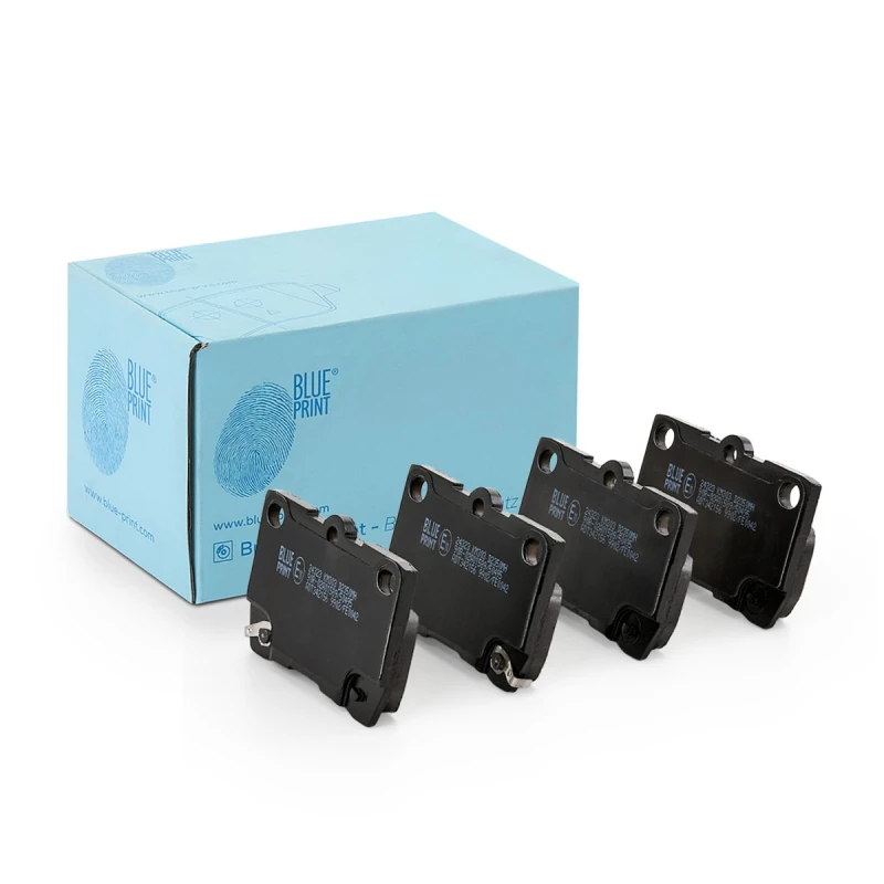 Image of Blue PRINT ADT342156 Brake pad set Rear Axle, with acoustic wear warning Brake Pad Set,disc brake (402)