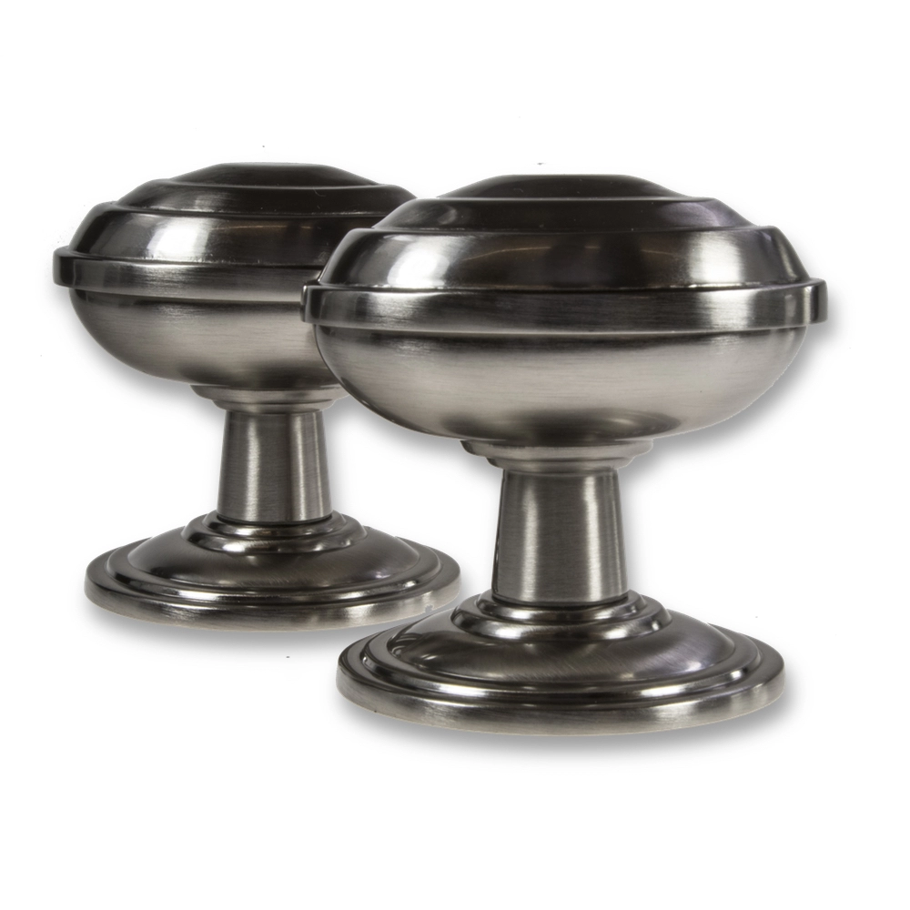 Image of LocksOnline Ronson Oval Mortice Door Knob Set