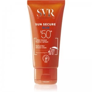 image of SVR Sun Secure Optical Blur Mousse Cream For Even Skin Tone SPF 50+ 50ml