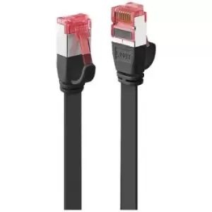 Image of LINDY 47570 RJ45 Network cable, patch cable CAT 6 U/FTP 0.30 m Black