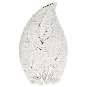 Leaf Wide Vase Champagne Large