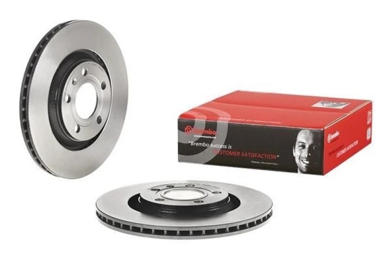 Image of BREMBO Brake disc BREMBO 09.A814.11