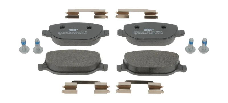 Image of FERODO Brake pad set FERODO FDB1471