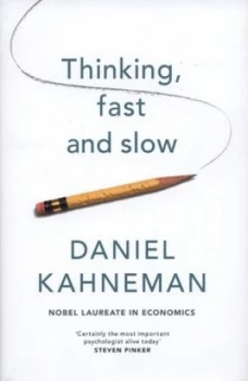 Image of Thinking Fast and Slow by Daniel Kahneman Hardback