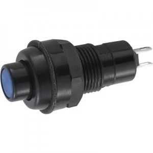 Image of Miyama DS 256 BL Pushbutton switch 125 V AC 3 A 1 x OffOn latch