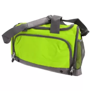 BagBase Sports Holdall / Duffle Bag (One Size) (Lime Green)