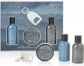 image of The Kind Edit Co Skin Expert Mini Grooming Set - 100ml Shower Gel, 60ml Aftershave Balm, 100ml Shampoo