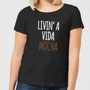 Image of Livin' a Vida Mocha Womens T-Shirt - Black - 3XL - Black