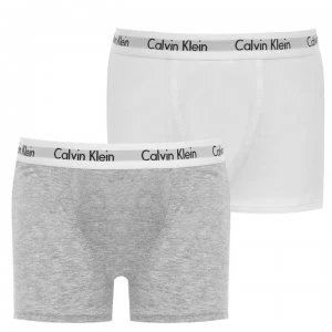 Image of Calvin Klein Calvin 2 Pack Trunks - White