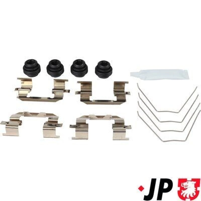 Image of JP GROUP Brake pad fitting kit JP GROUP 4164002510