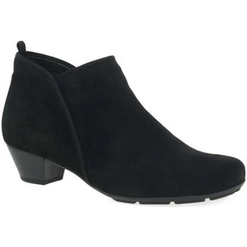 Image of Gabor Trudy Womens Ankle Boots womens Low Ankle Boots in Black,4,4.5,5,5.5,6,8
