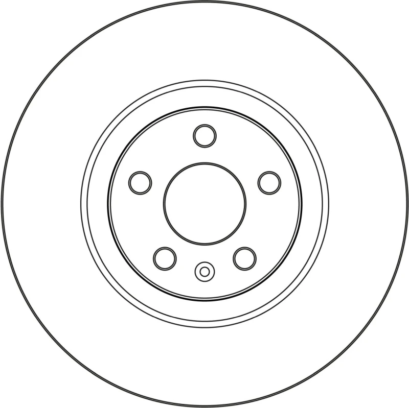 Image of Brake disc TRW DF3959S