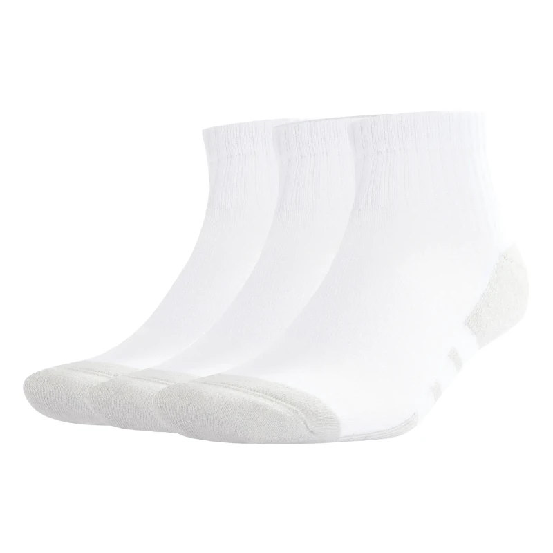 Image of Football Socks adidas Essentials Climacool Quarter (x3) Blanc Unisex 37/39