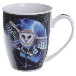 Image of Owl and Lightning Fantasy New Bone China Mug