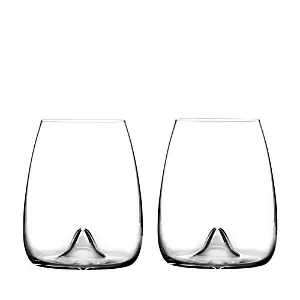 Image of Waterford Elegance Stemless Wine Glass, Pair