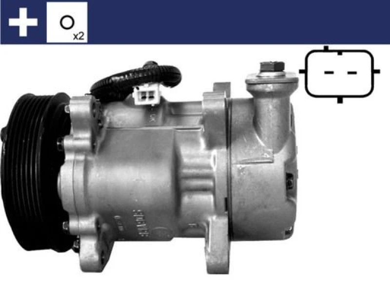 Image of Air conditioning compressor MAHLE ACP 1095 000S