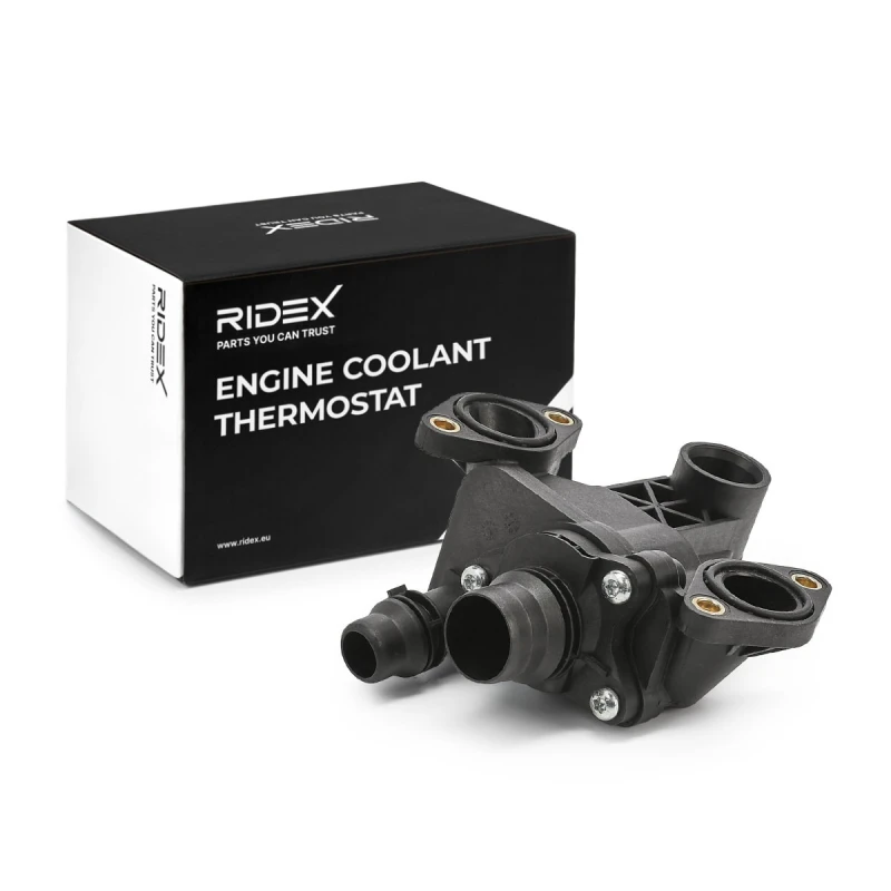 Image of RIDEX 316T0571 Engine thermostat with gasket/seal, with thermostat Thermostat,coolant (316)