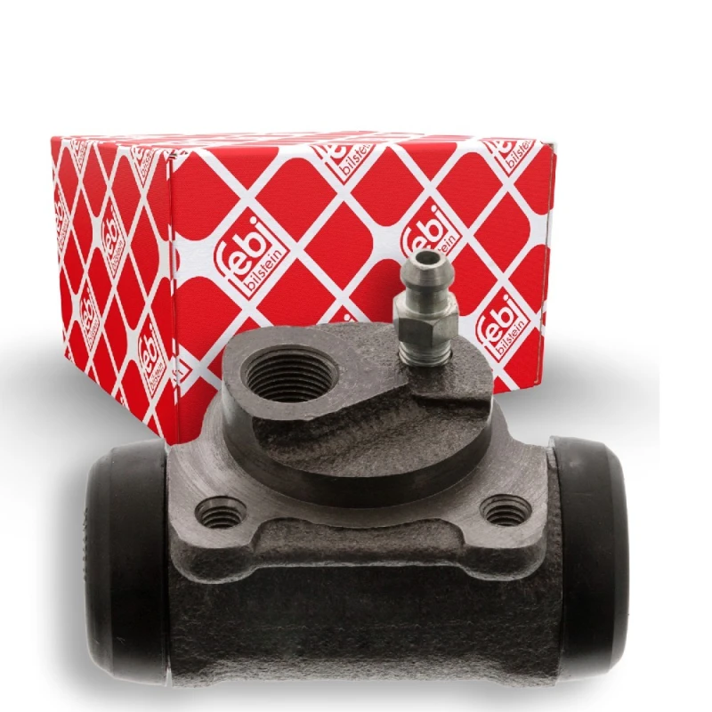Image of FEBI BILSTEIN 09615 Brake Cylinder Rear Axle Left Cast Iron Wheel Brake Cylinder (277)