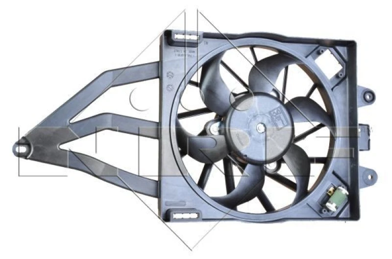 Image of NRF 47242 Cooling Fan D1: 315mm, with radiator fan shroud Fan,radiator (508)