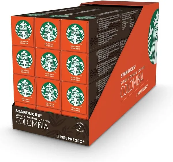 Image of Starbucks Colombia Espresso Coffee 120 Pods