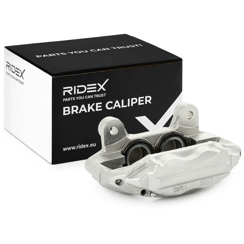 Image of RIDEX 78B0069 Brake caliper Front Axle Cast Iron Brake Caliper (78)
