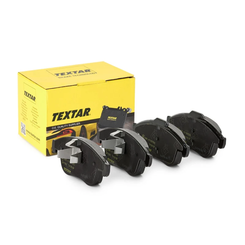 Image of TEXTAR 2471001 Brake pad set Q+ not prepared for wear warning indicator Brake Pad Set,disc brake (402)