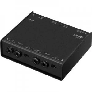 image of IMG STAGELINE DIB-102 Passive DI box 2-channel