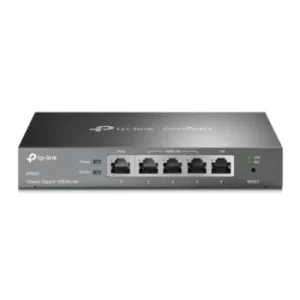 Image of TP-LINK (TL-R605) Omada Gigabit VPN Router, Omada SDN, 5x GB LAN, Up to 4x WAN, Abundant Security Features UK Plug