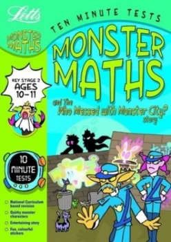 Image of Monster Maths and the Who Messed with Monster City Story by Liz Holliday and Moira Butterfield Paperback