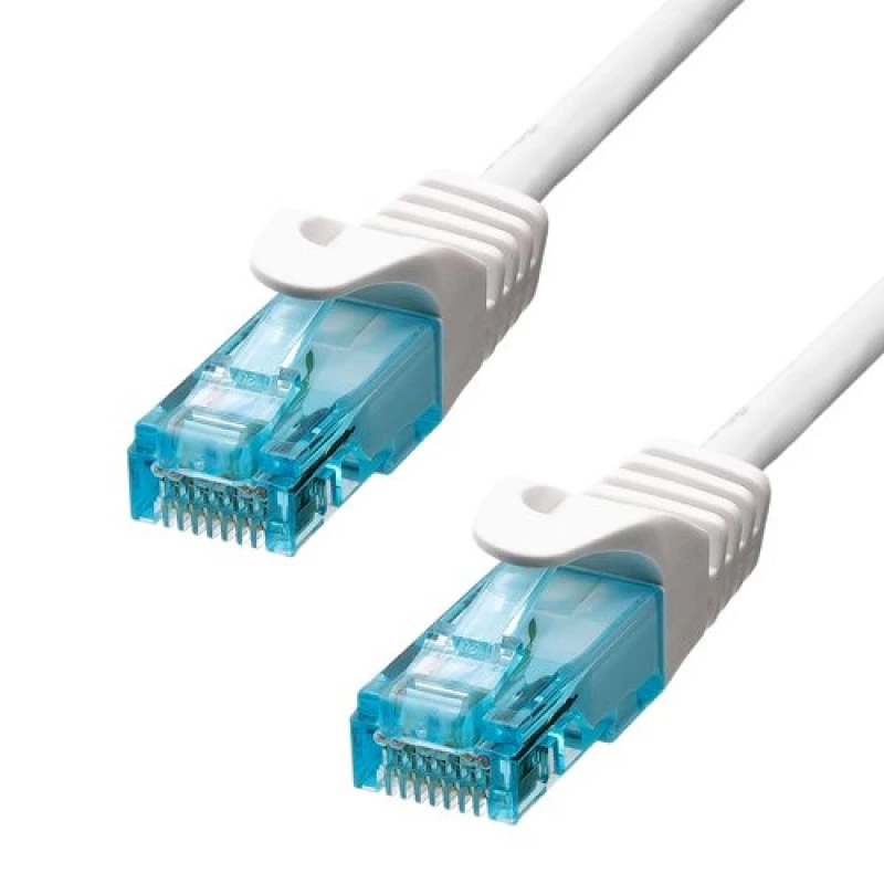 Image of ProXtend CAT6A U/UTP CU LSZH Ethernet Cable White 1.5M