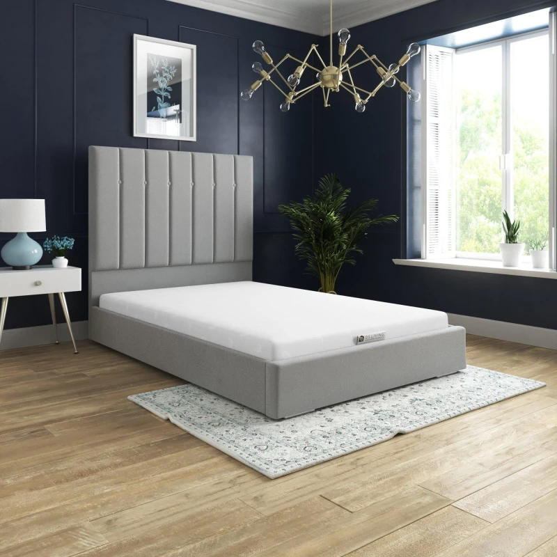 Image of DS Living 6" Thick Pureflex Orthopaedic Memory Foam Mattress Small Single 2ft6, White PUREFLEX1+52FT6