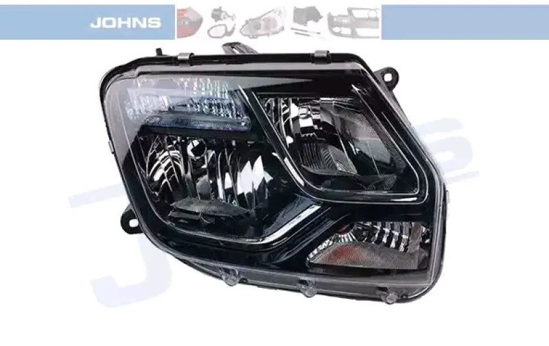 Image of JOHNS 25 41 10-5 Headlights H1/H7, Right Headlight (259)