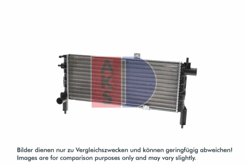 Image of AKS DASIS 150690N Engine radiator Aluminium, Mechanically jointed cooling fins Radiator,engine cooling (470)