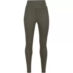 image of Regatta Womens Holeen II UV Protection Stretchy Leggings UK 12R- Waist 29', (74cm), Inside Leg 31