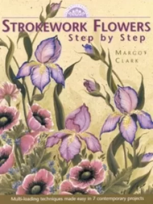 Image of Strokework flowers by Margot Clark