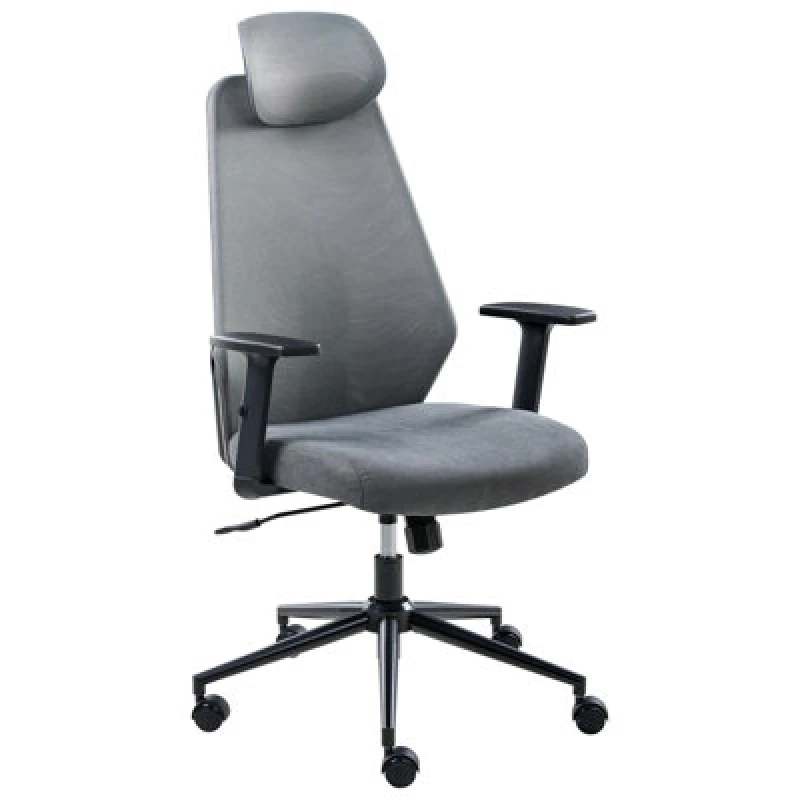 Image of Beliani Office Chair Oryn Dark Grey