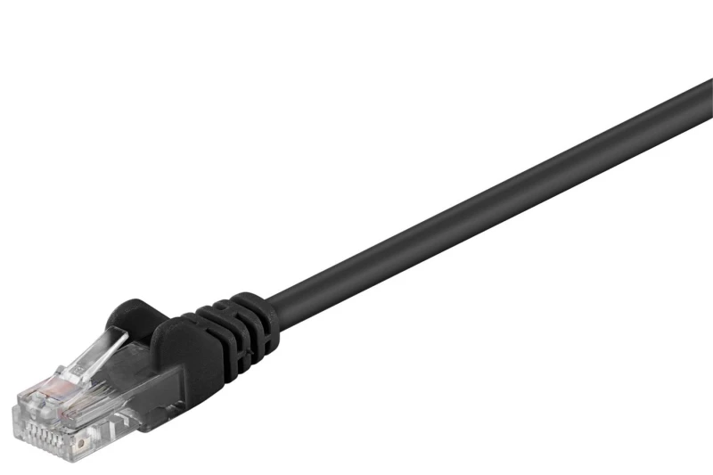 Image of Microconnect B-UTP50025S networking cable Black 0.25 m Cat5e U/UTP (UT